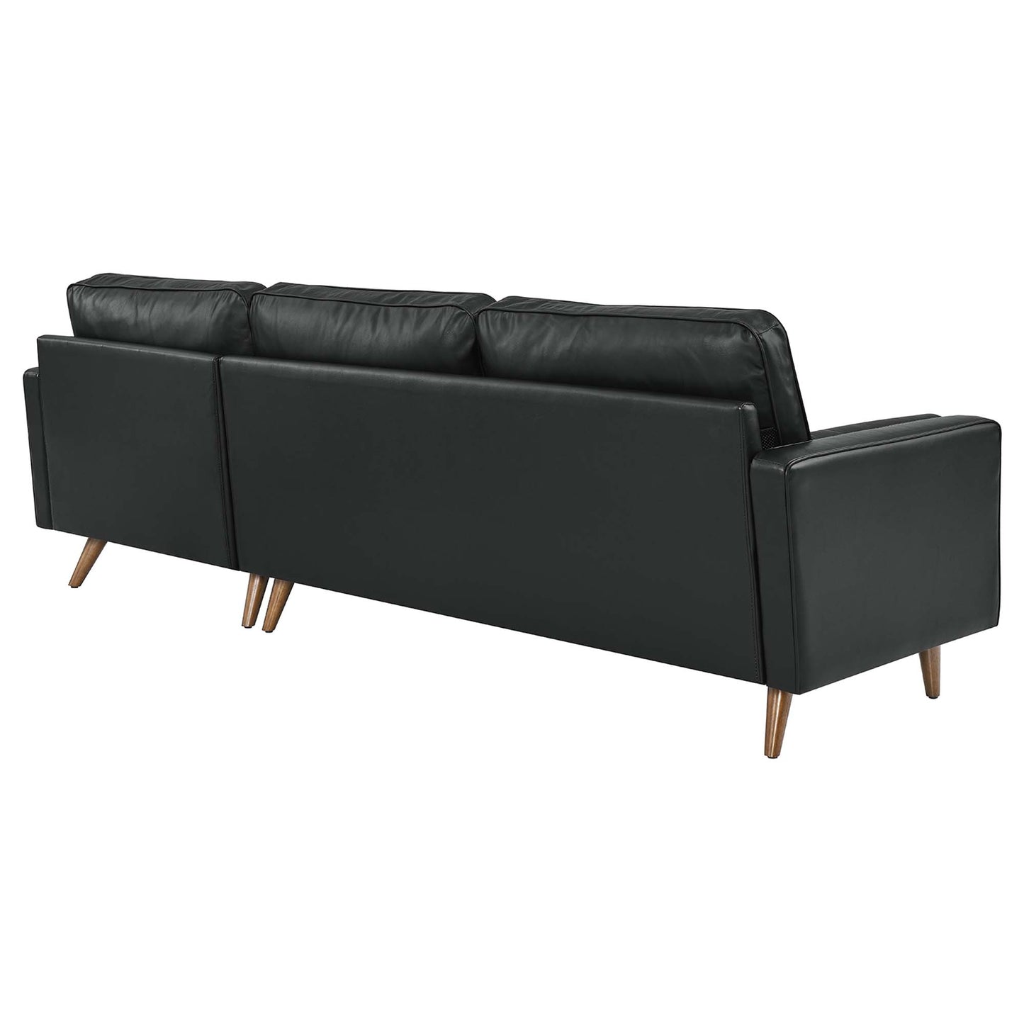 Valour 98" Leather Sectional Sofa