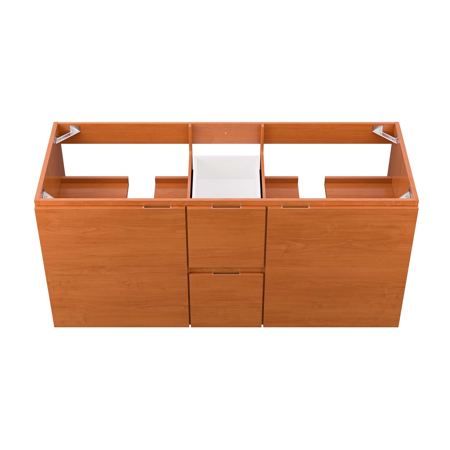 Scenic 48" Double Sink Compatible (Not Included) Bathroom Vanity Cabinet