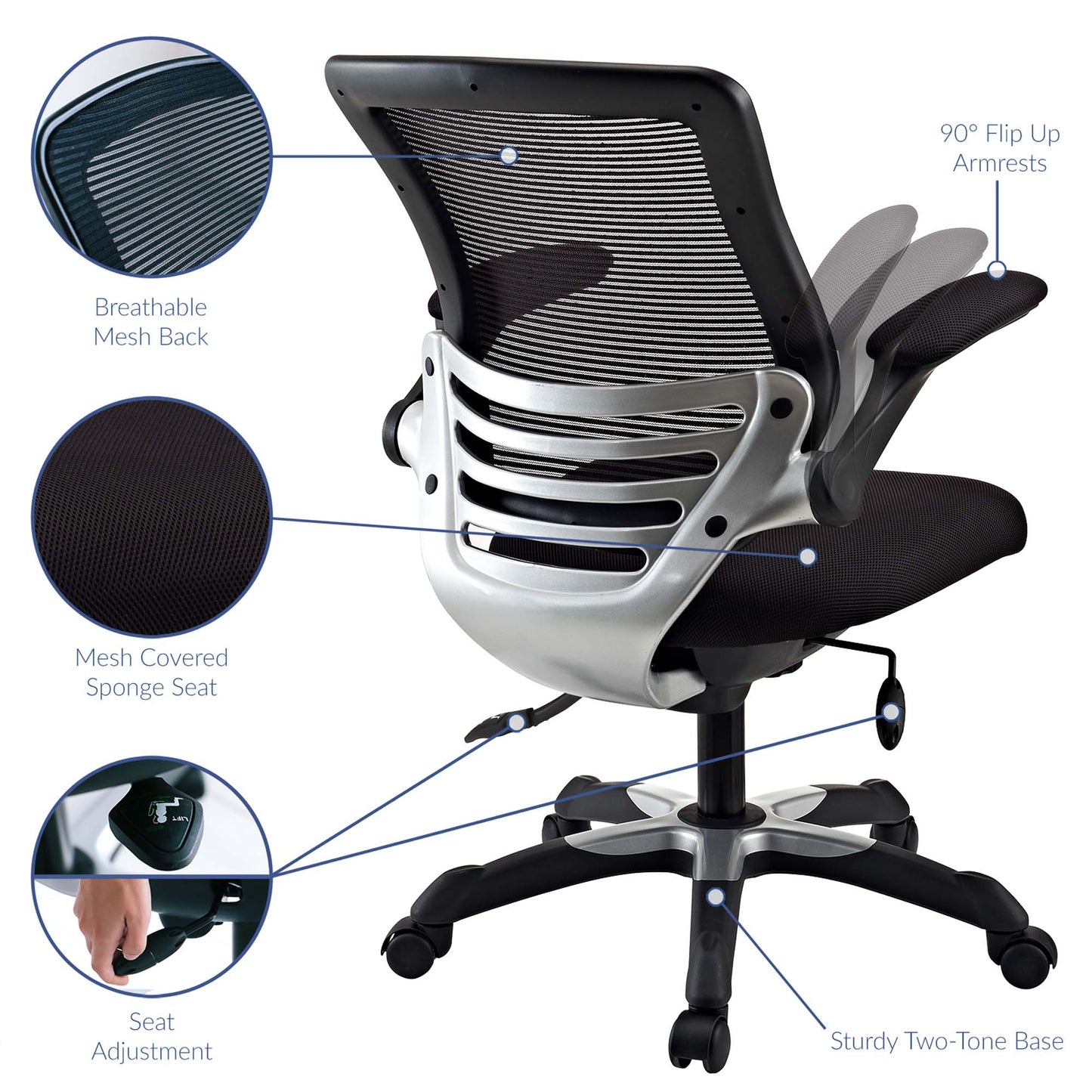 Edge Mesh Office Chair