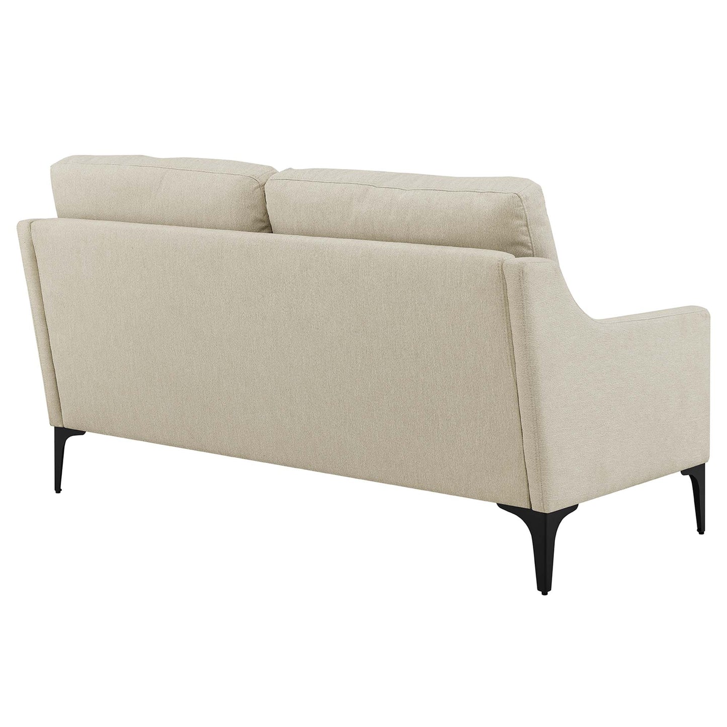 Corland Upholstered Fabric Loveseat