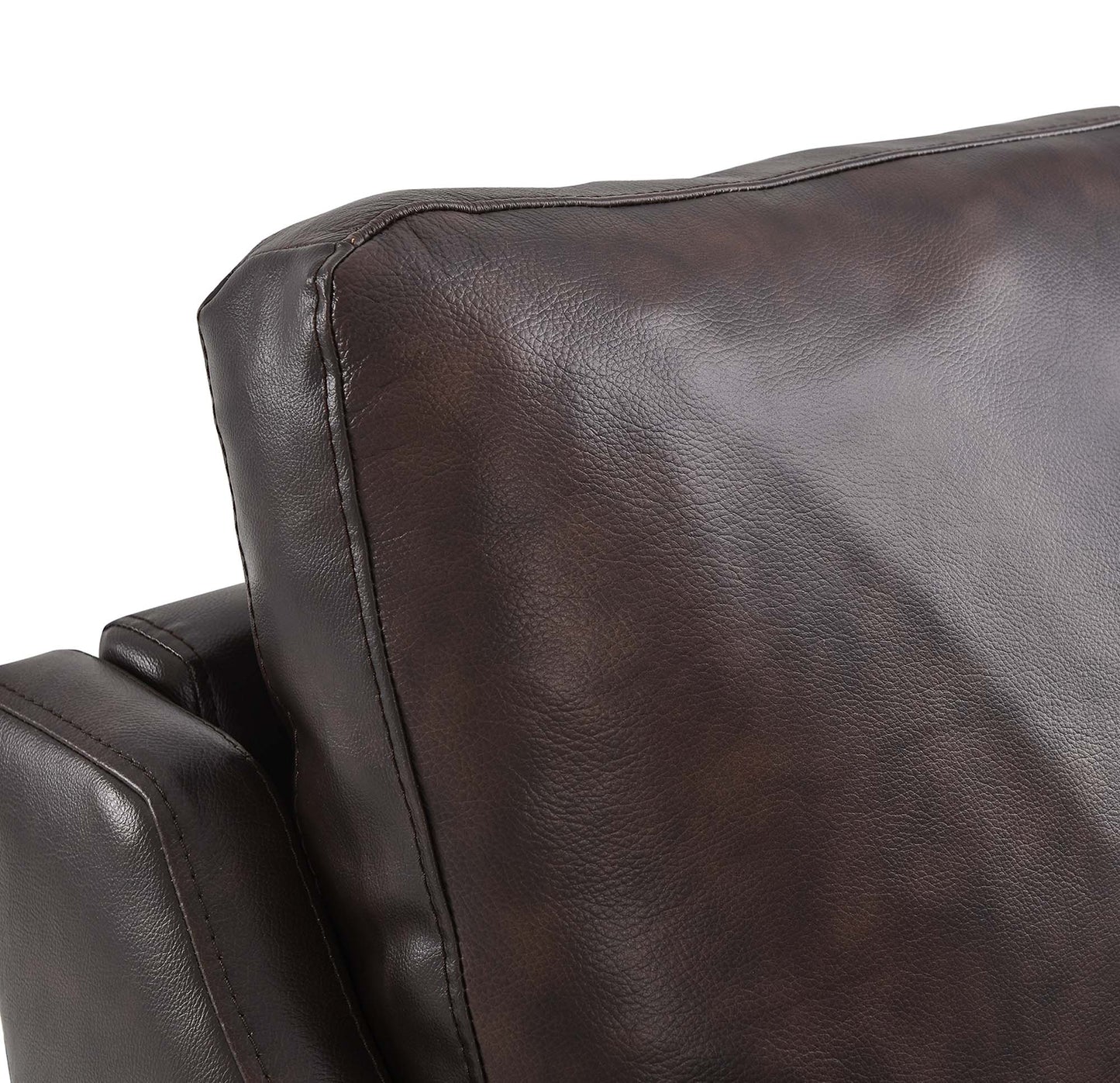 Fauteuil en cuir Corland de Modway