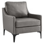 Fauteuil en cuir Corland de Modway