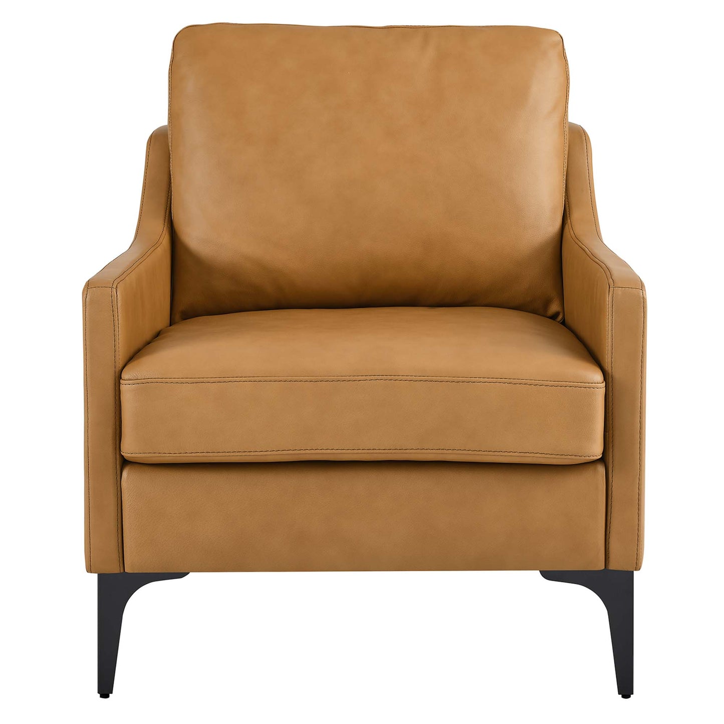 Fauteuil en cuir Corland de Modway