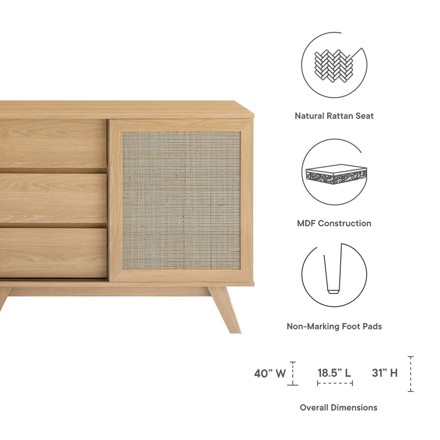 Soma 40" Accent Cabinet