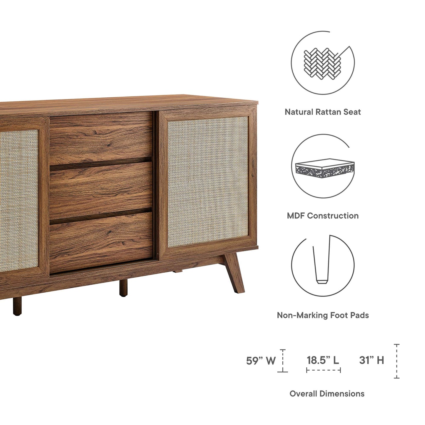 Aparador Soma de 59" de Modway