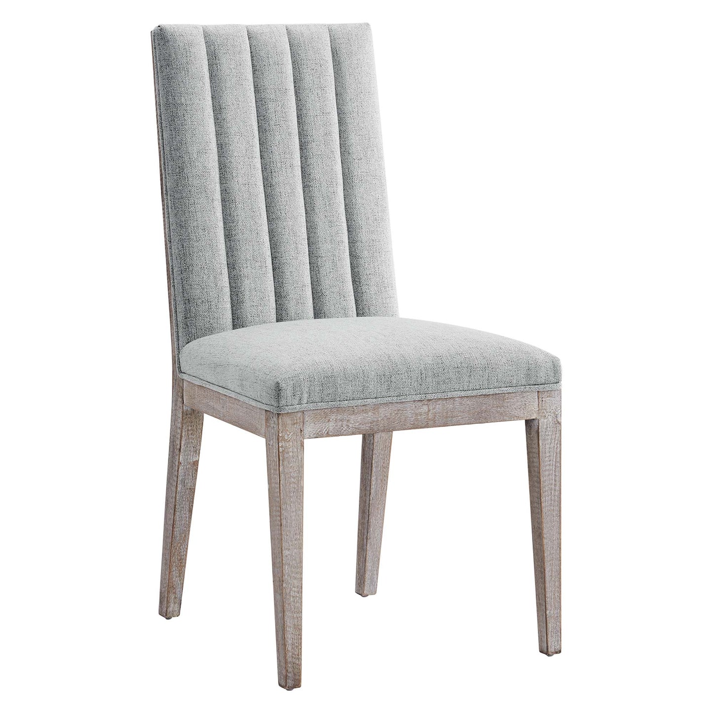 Maisonette French Vintage Tufted Fabric Fabric Dining Side Chair