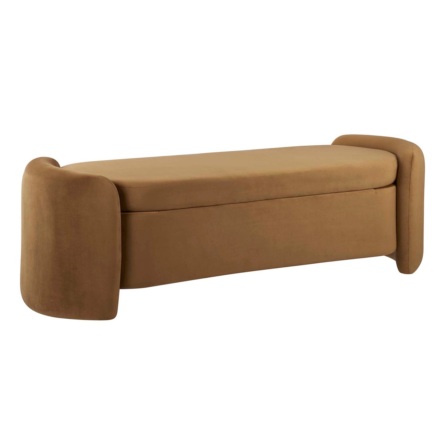 Nebula Upholstered Performance Velvet Bench