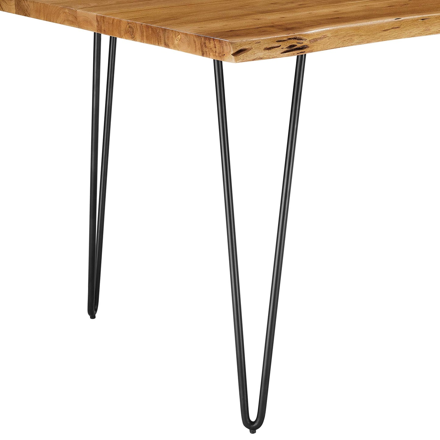 Ardor 60" Live Edge Acacia Wood Acacia Wood Dining Table