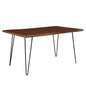 Ardor 60" Live Edge Acacia Wood Acacia Wood Dining Table