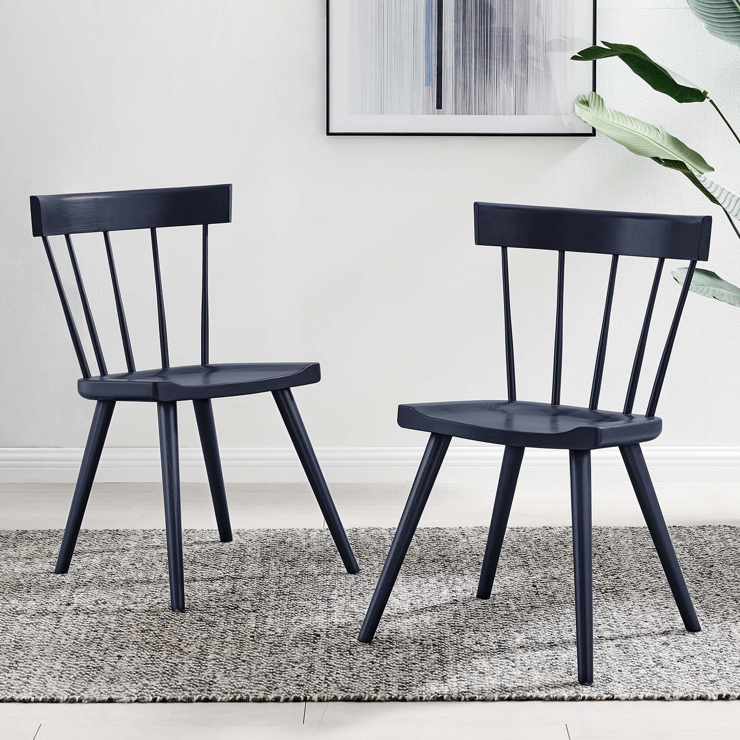 Sutter Wood Dining Side Chair Set of 2