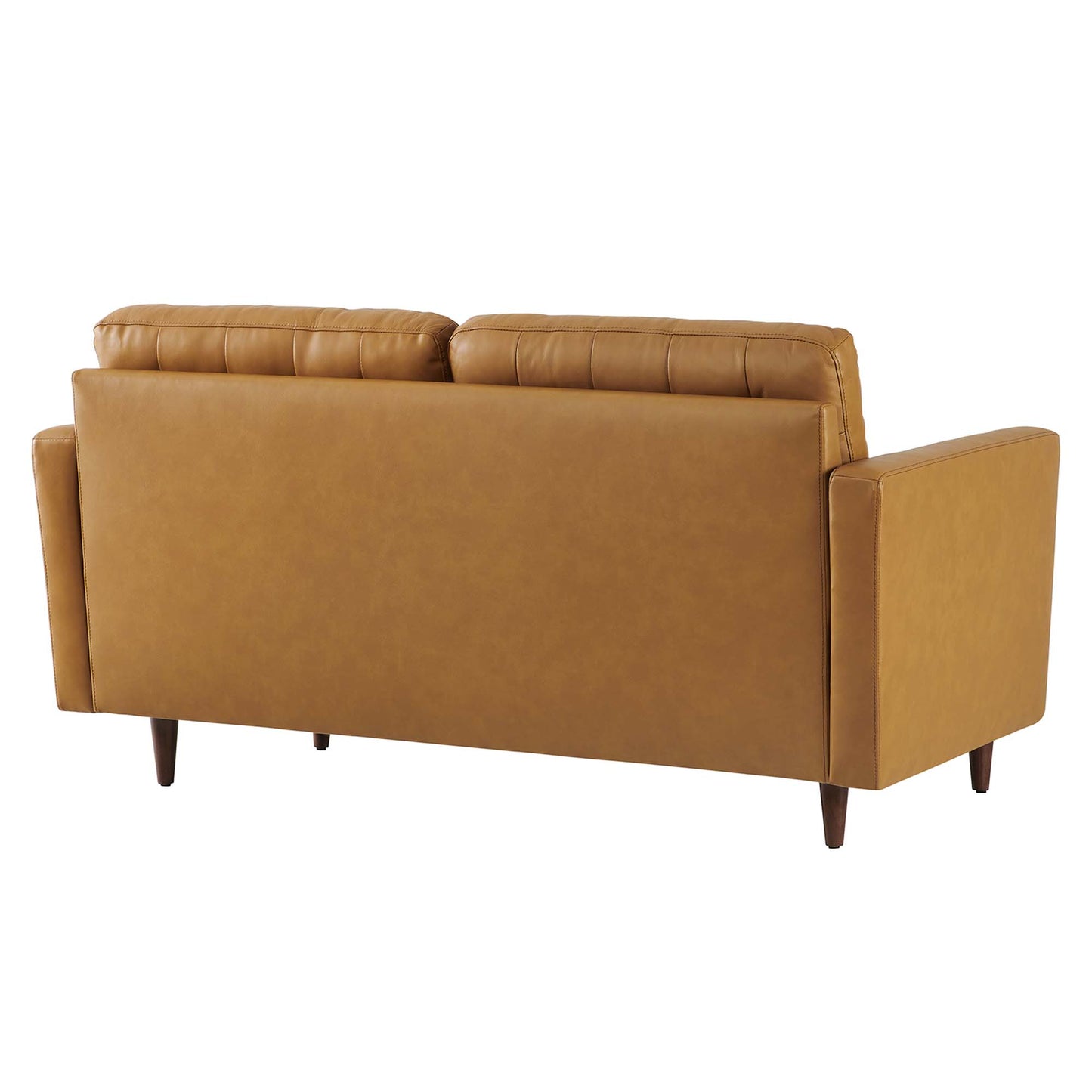 Exalt Tufted Leather Loveseat