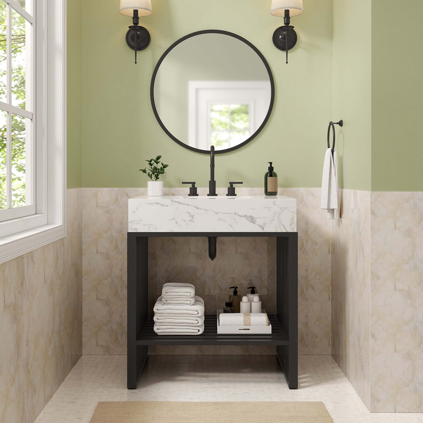 Gridiron 30" Bathroom Vanity