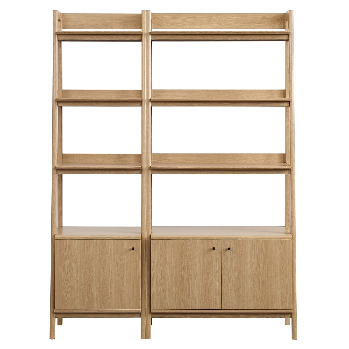 Bixby Wood Bookshelves Set of 2