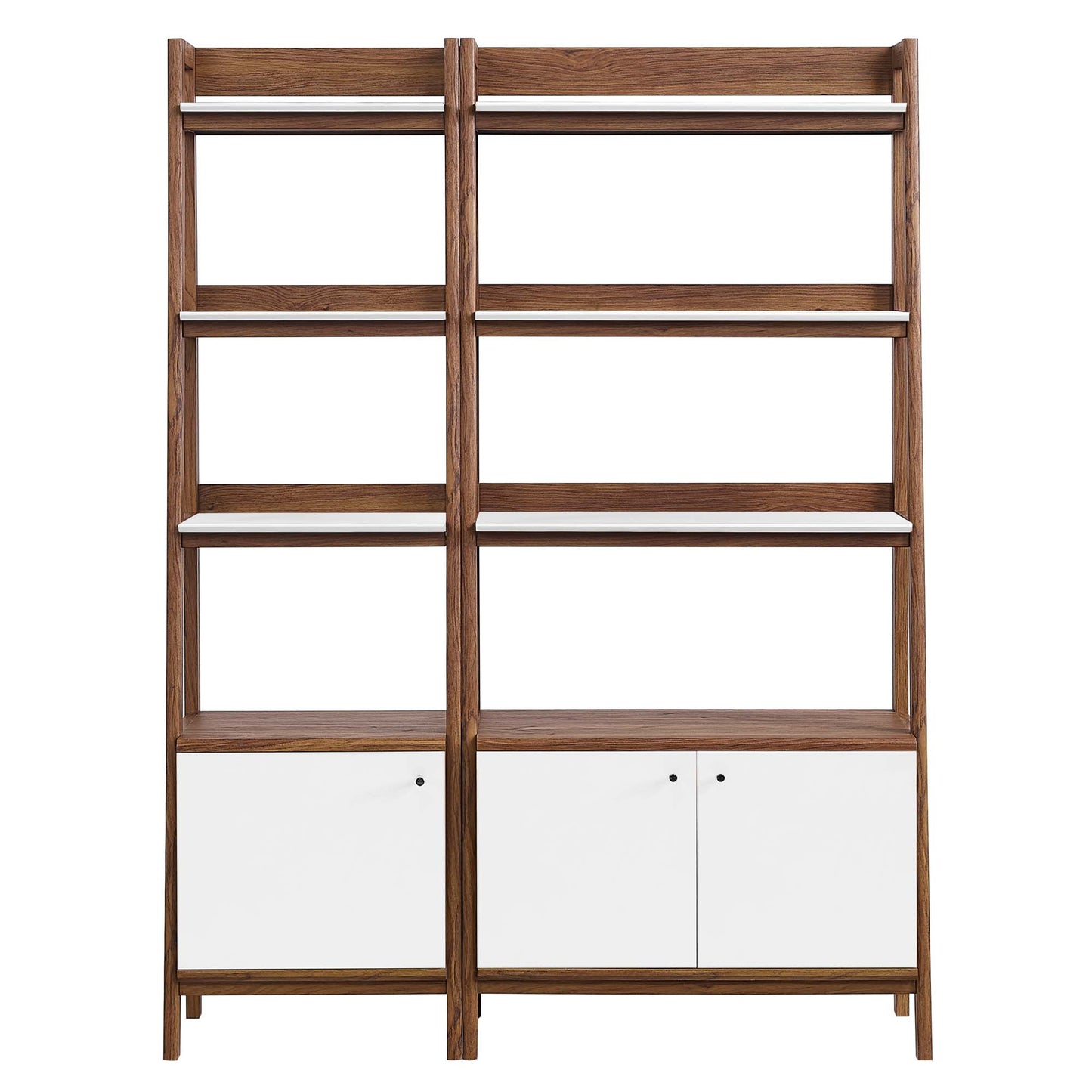 Bixby Wood Bookshelves Set of 2