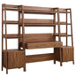 Bixby 3-Piece Wood Office Desk and Bookshelf