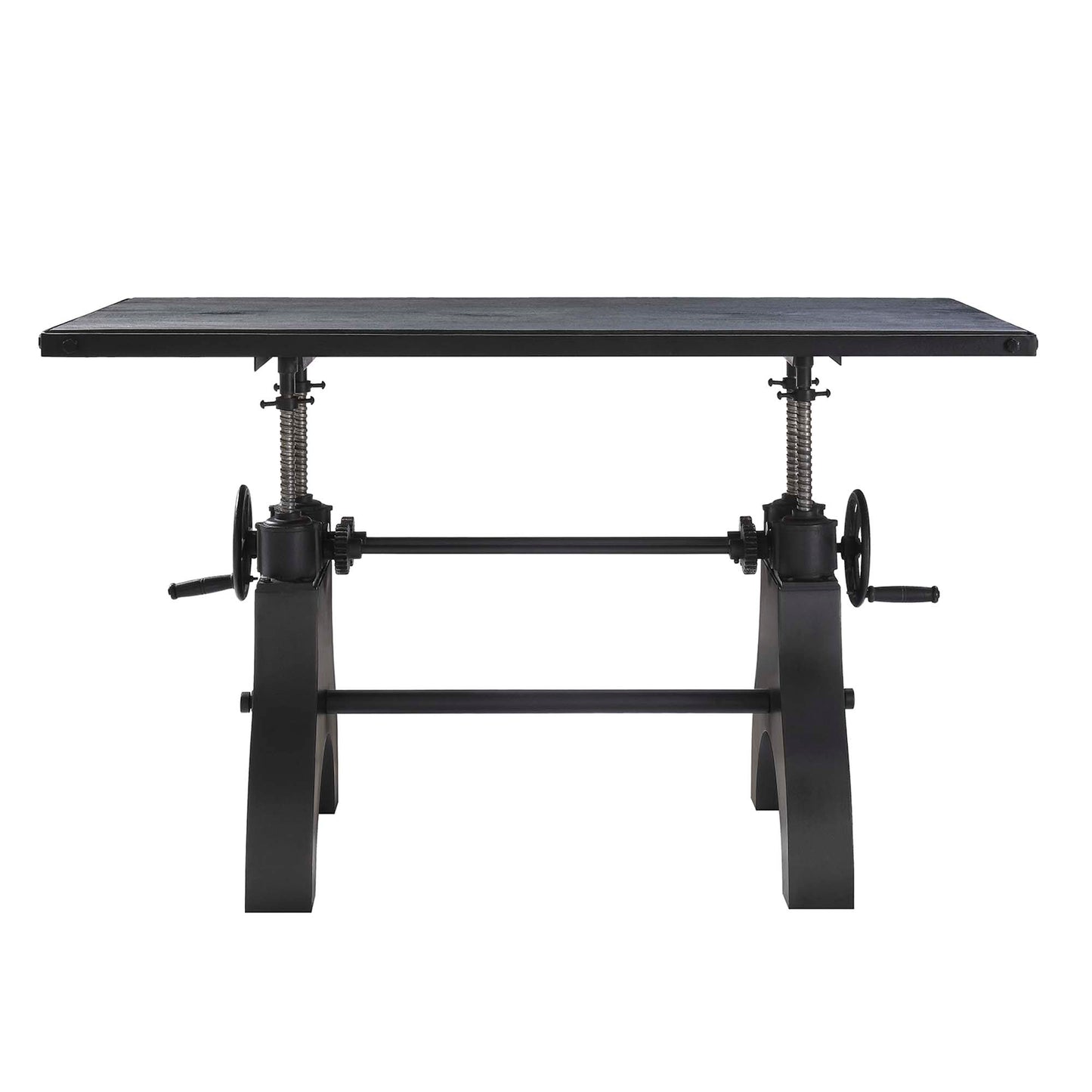 Genuine 60" Crank Adjustable Height Dining Table and Computer Desk