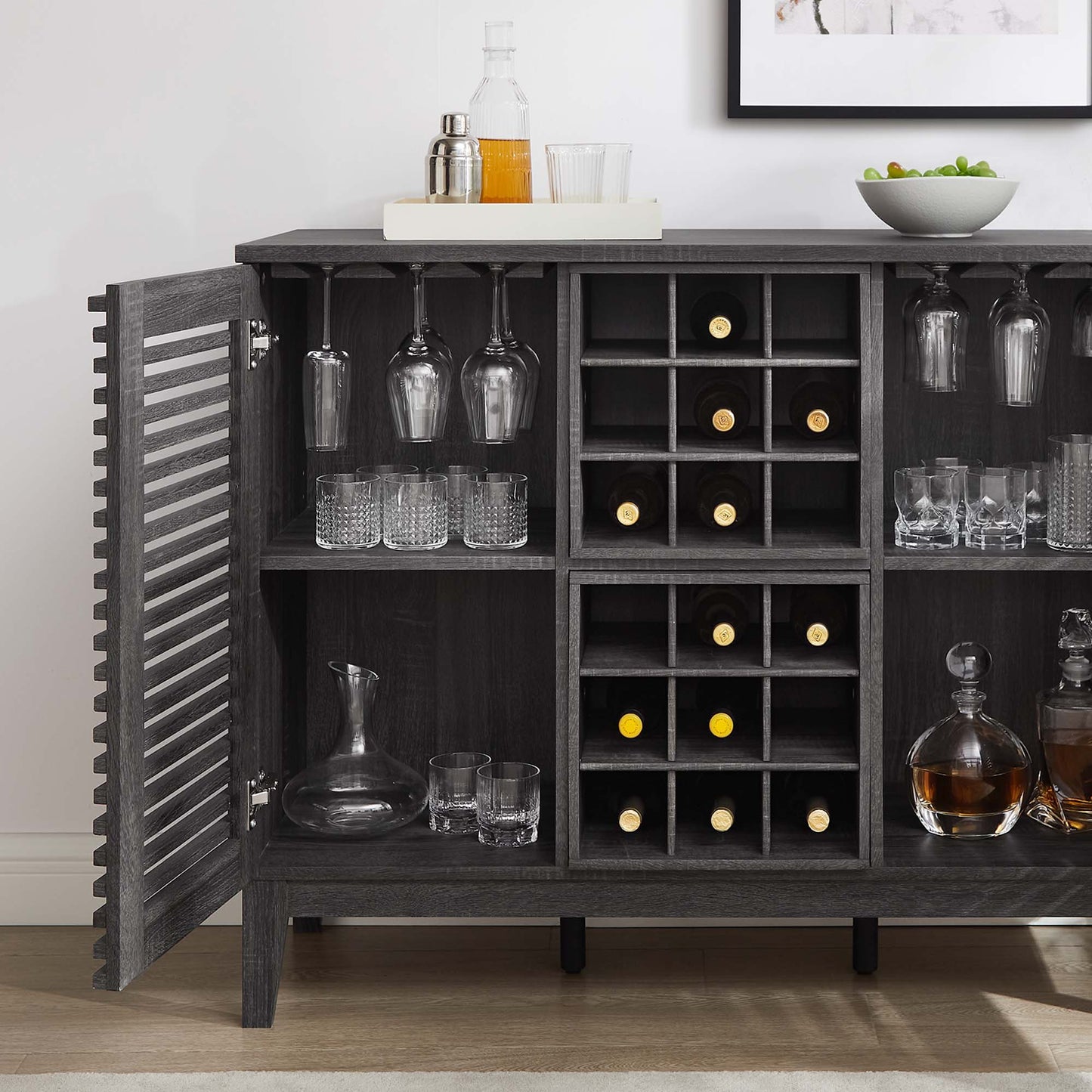 Mueble bar de diseño de Modway