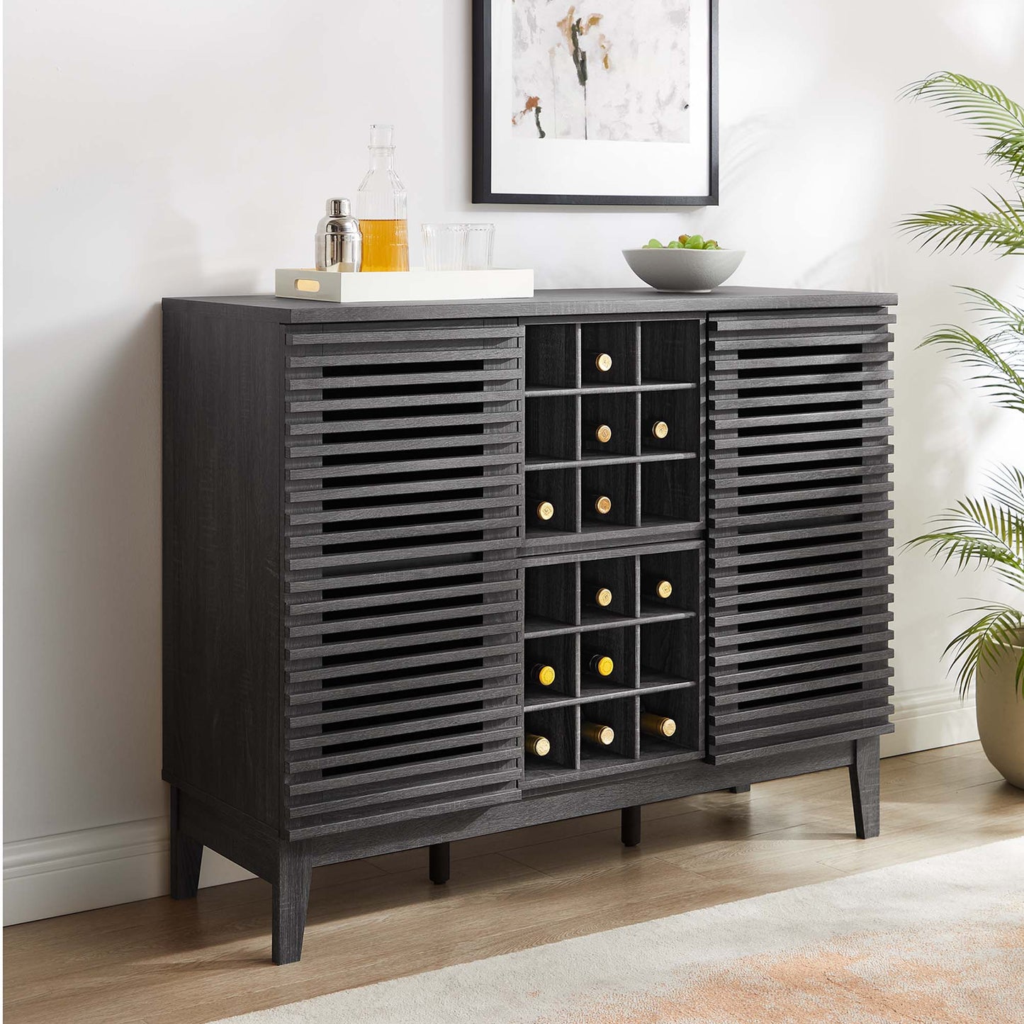 Mueble bar de diseño de Modway