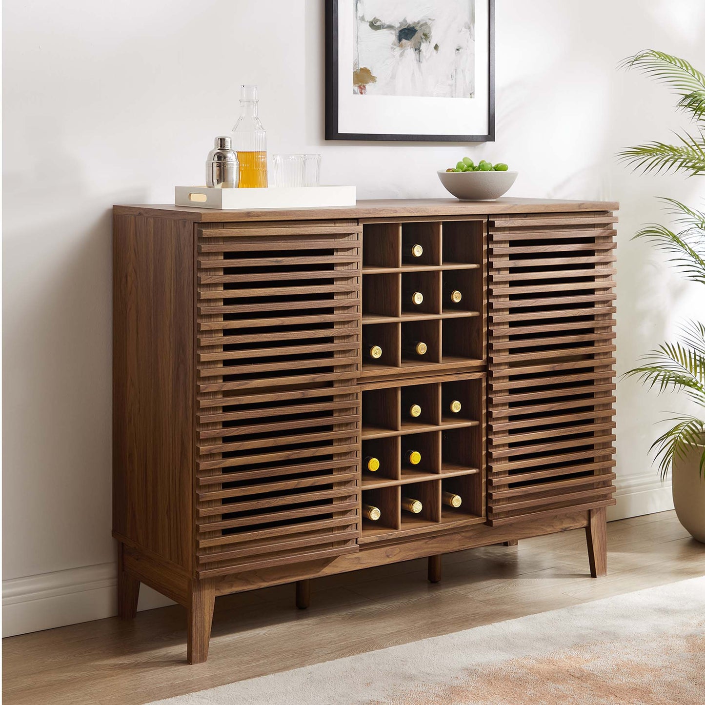 Mueble bar de diseño de Modway