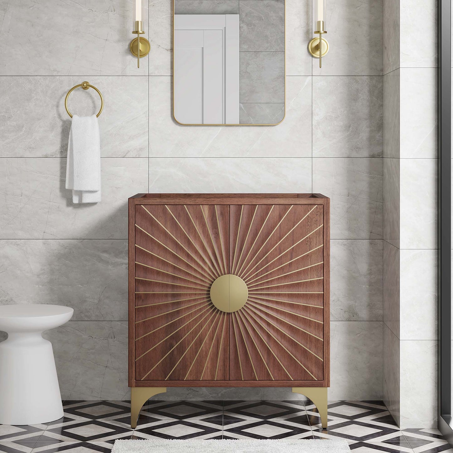 Meuble-lavabo de salle de bain Daylight 30" par Modway