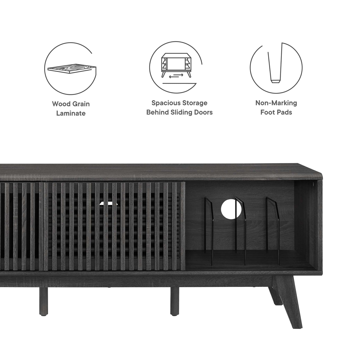 Meuble TV Iterate 59" par Modway