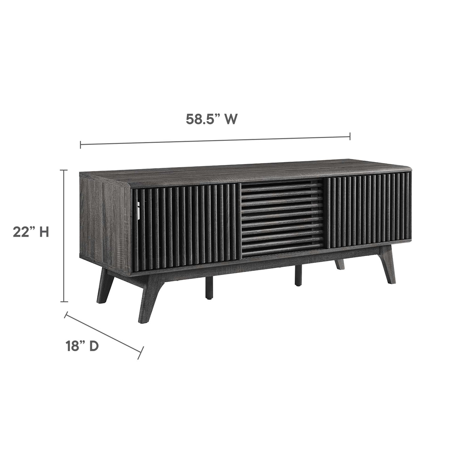 Meuble TV Iterate 59" par Modway