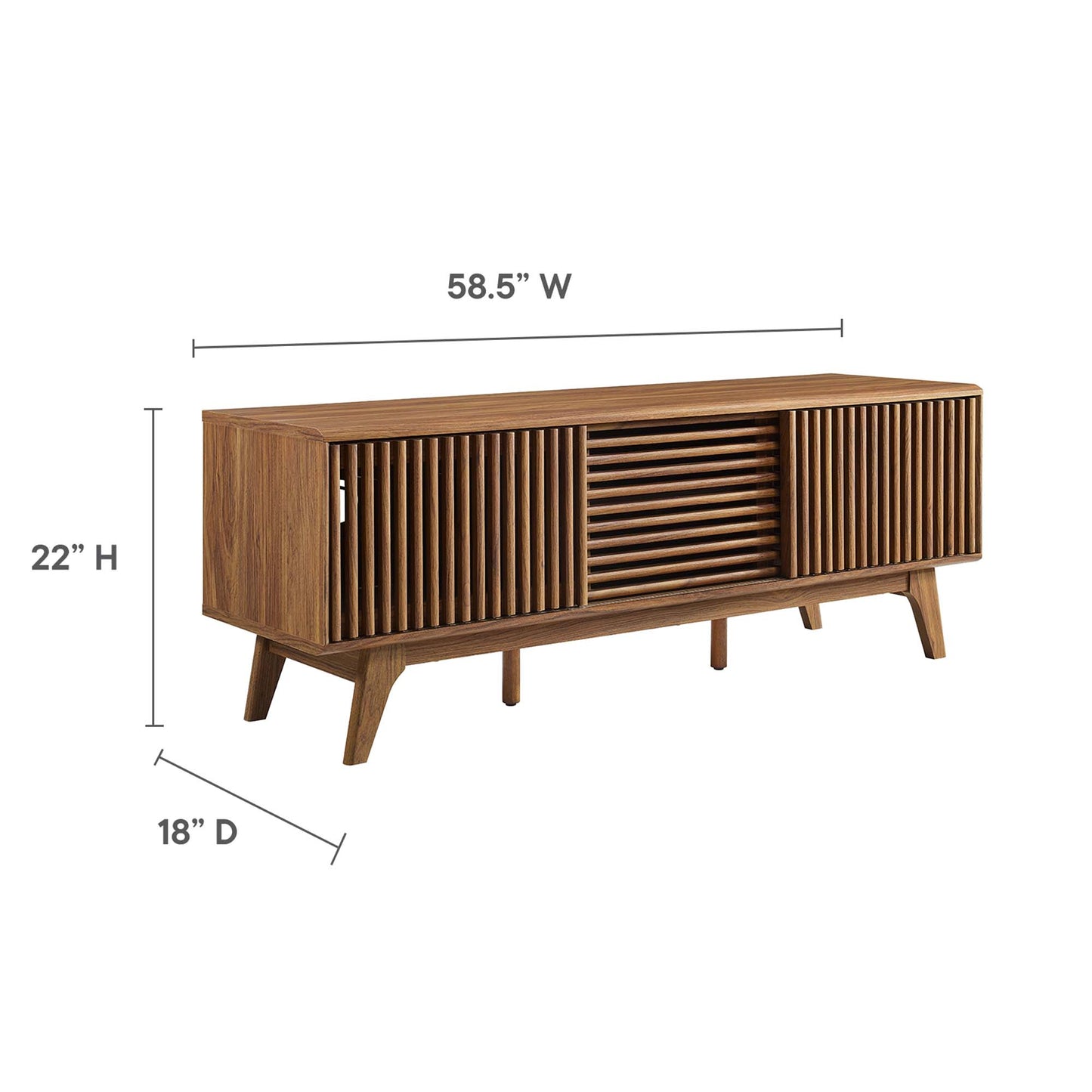 Meuble TV Iterate 59" par Modway