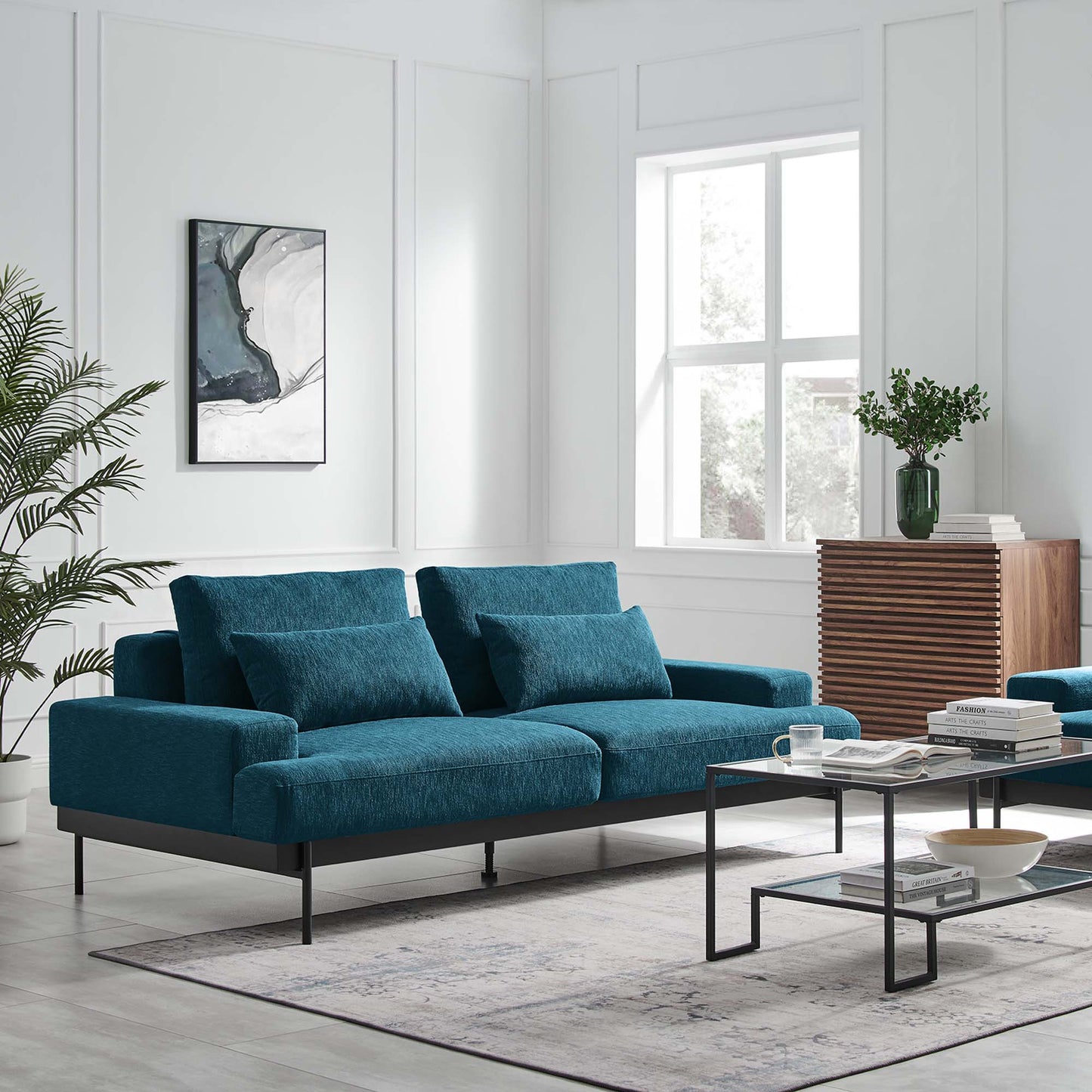 Proximity Upholstered Fabric Sofa