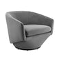 Series Performance Velvet Fabric Swivel Chair