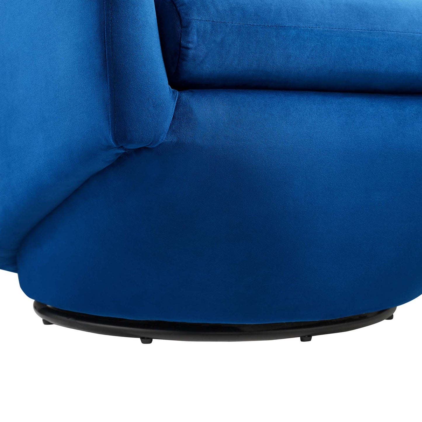 Series Performance Velvet Fabric Swivel Chair