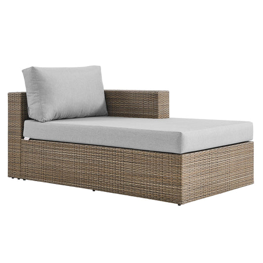 Chaise longue para patio exterior Convene de Modway