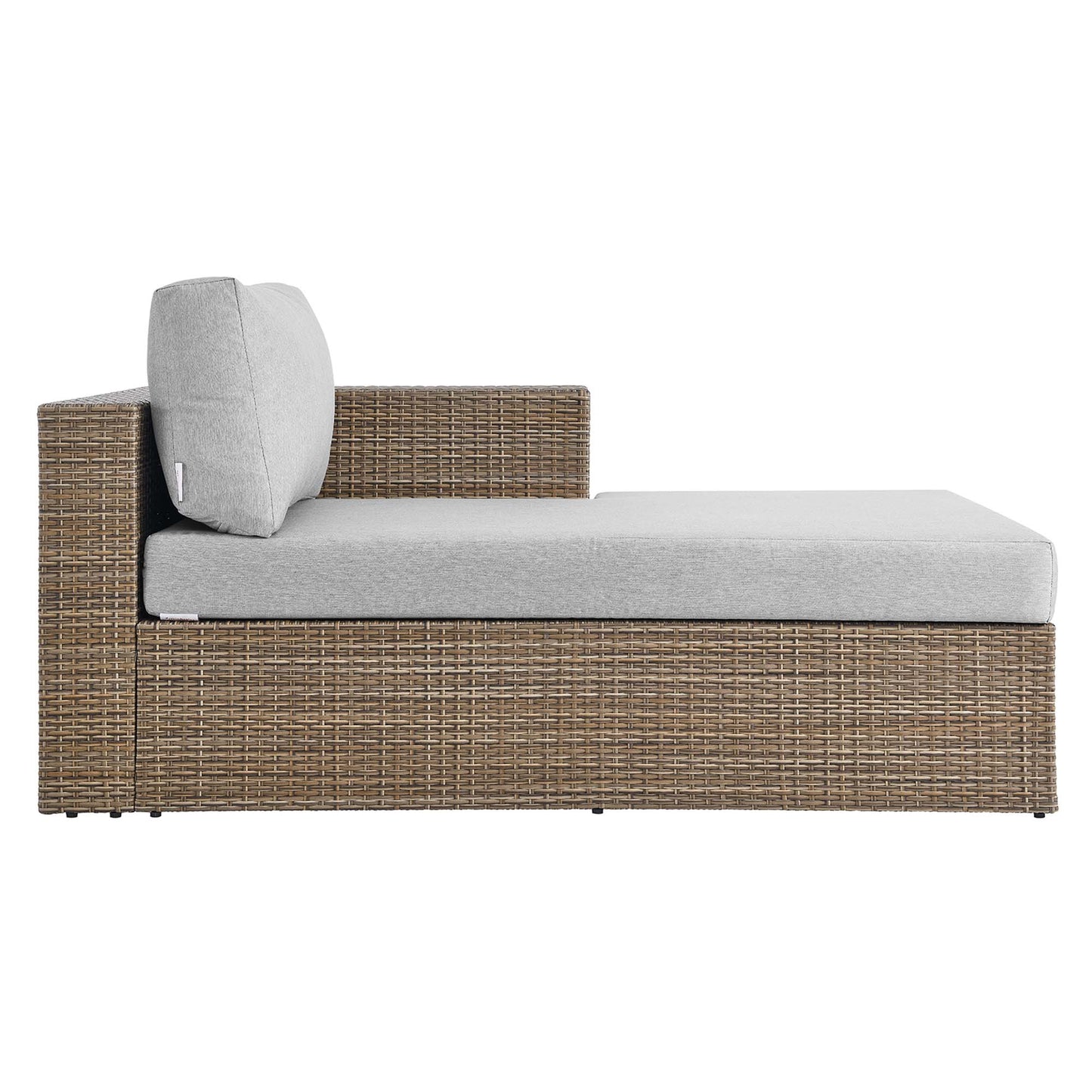 Chaise longue para patio exterior Convene de Modway