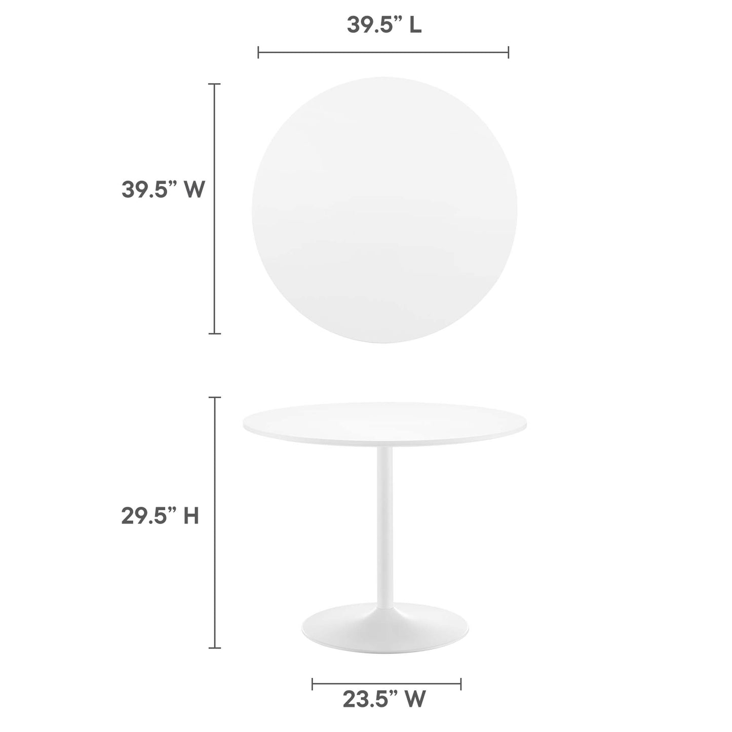 Amuse 40" Dining Table