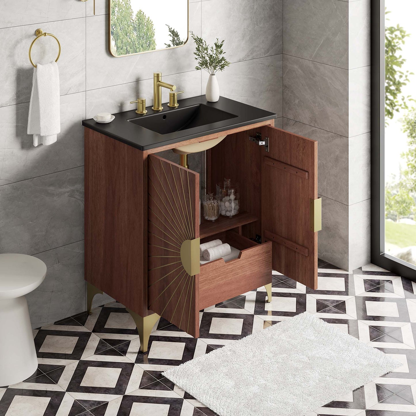 Meuble-lavabo Daylight de 30 po par Modway