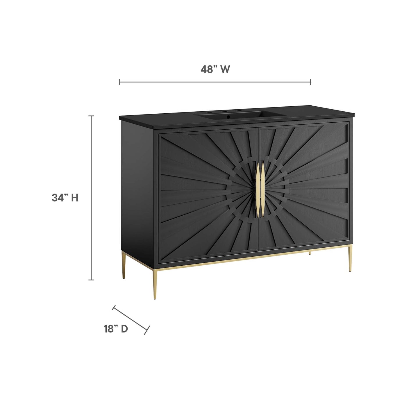 Awaken 48" Bathroom Vanity