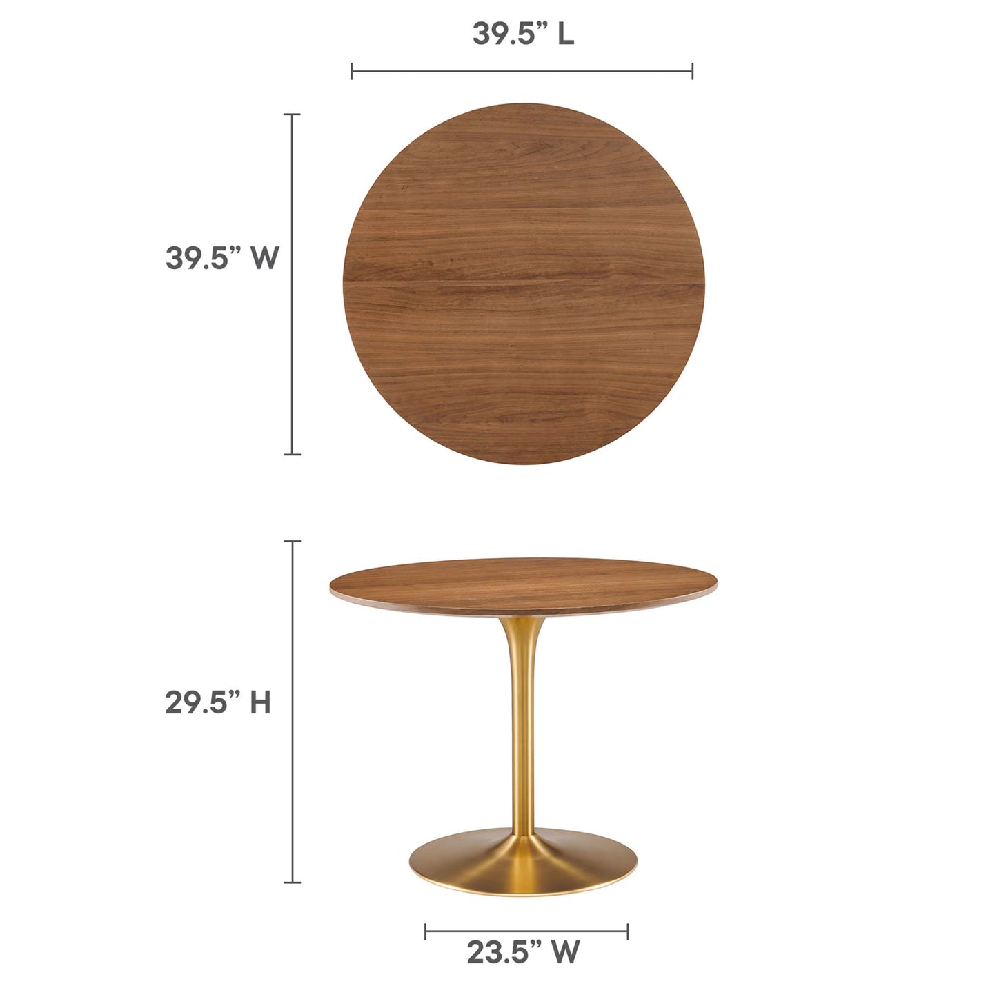 Pursuit 40" Dining Table