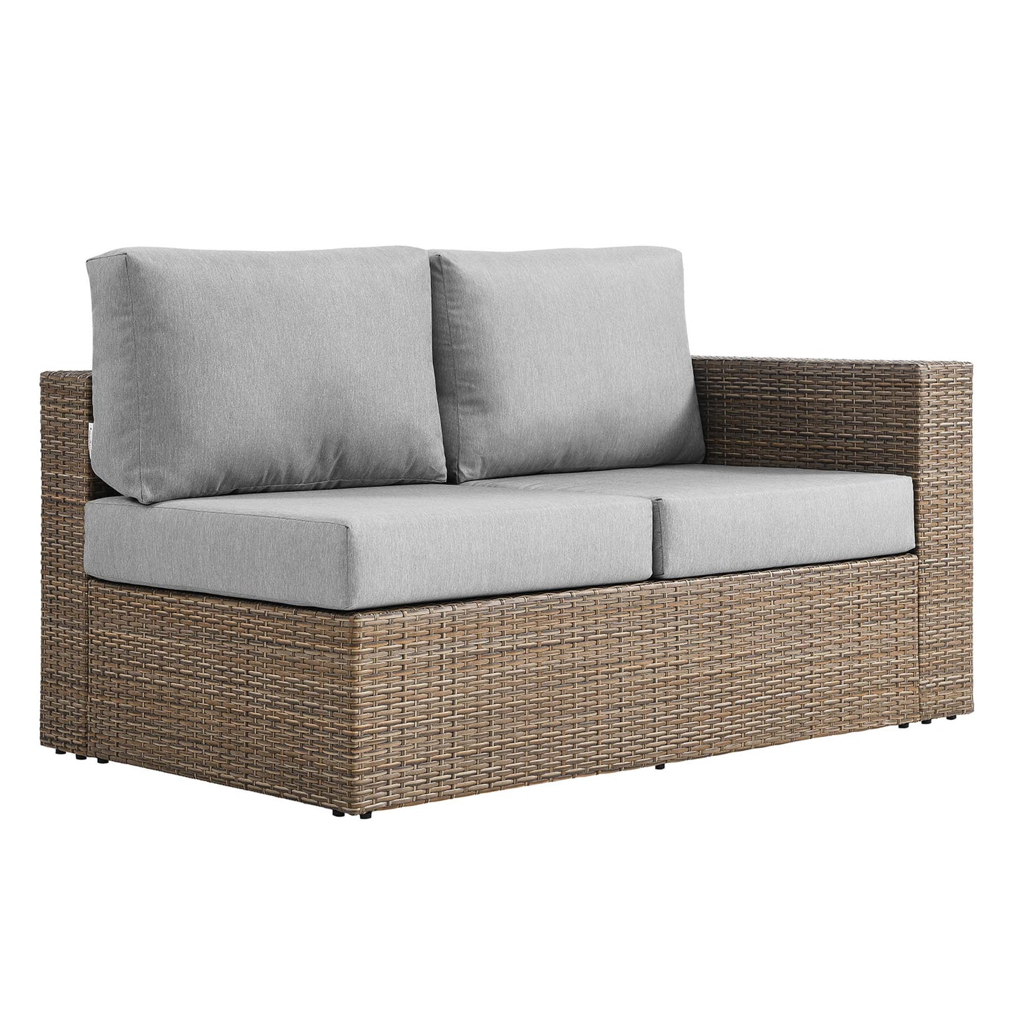 Convene Outdoor Patio Sectional Sofa and Ottoman Set