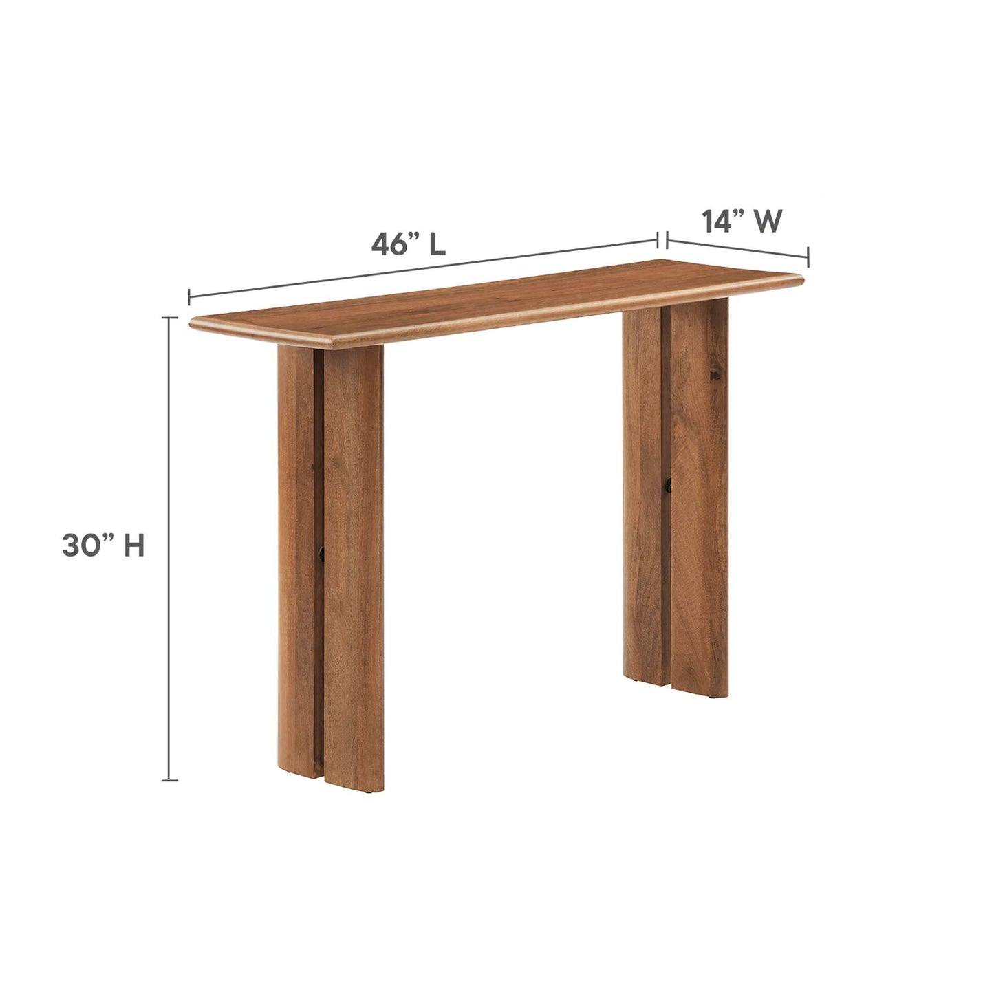 Amistad Wood Console Table