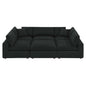 Commix 6-Piece Down Filled Overstuffed Boucle Fabric Sectional Sofa