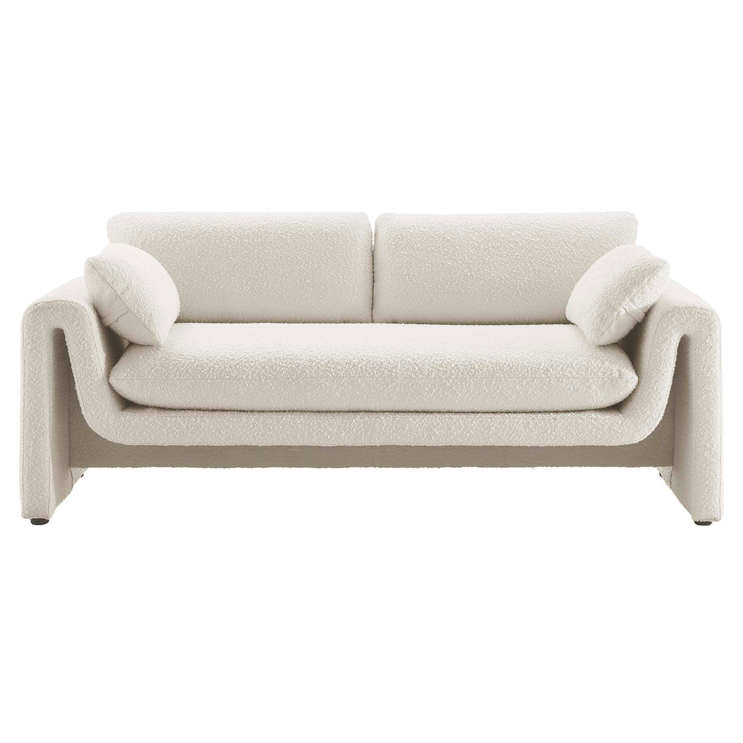 Waverly Boucle Fabric Sofa