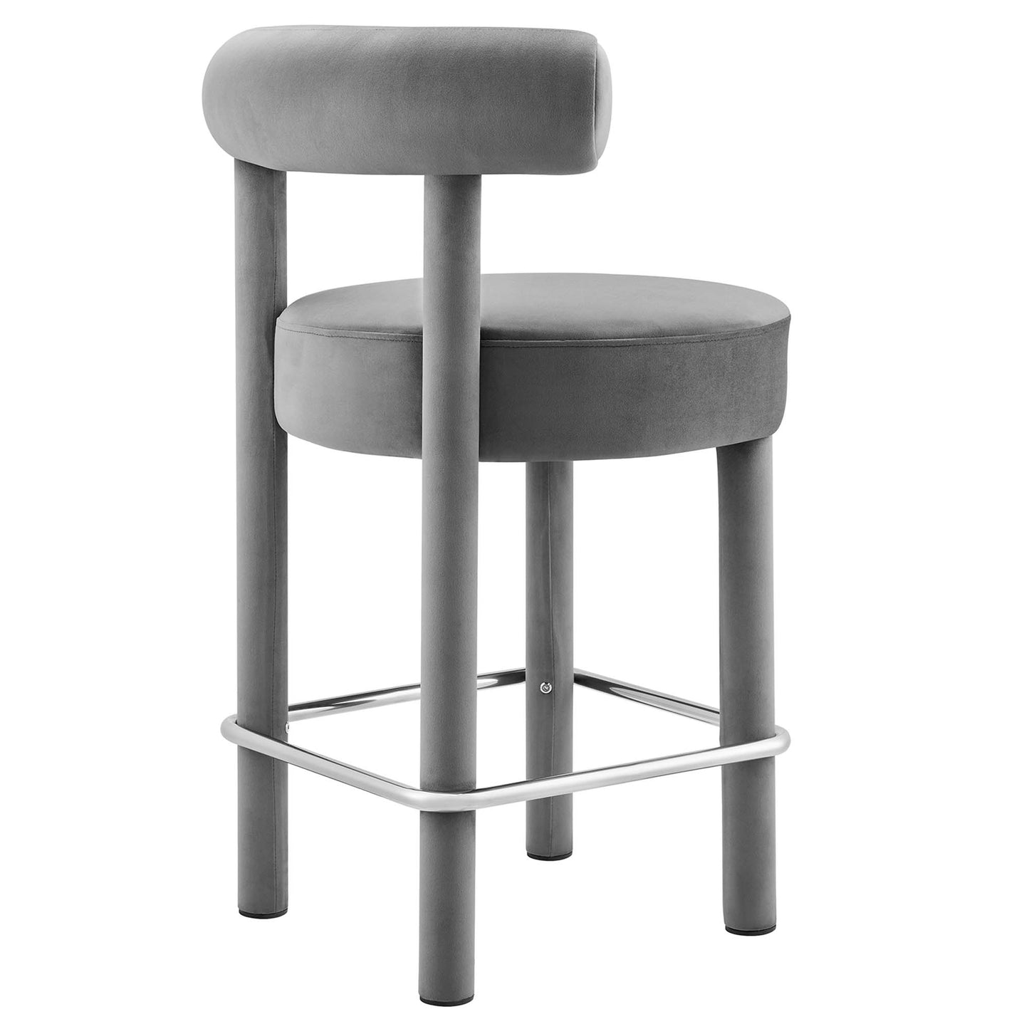 Toulouse Performance Velvet Counter Stool