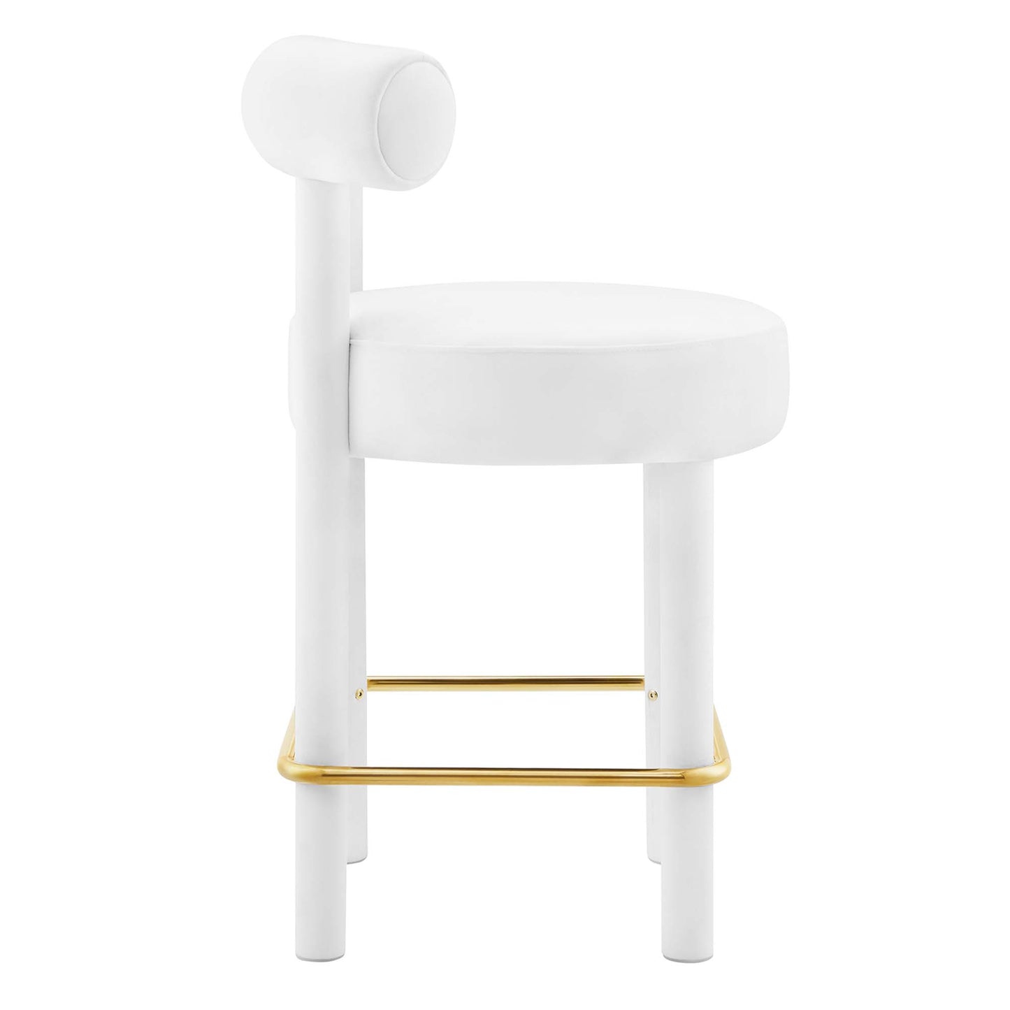 Toulouse Performance Velvet Counter Stool