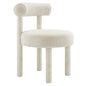 Toulouse Boucle Fabric Dining Chair