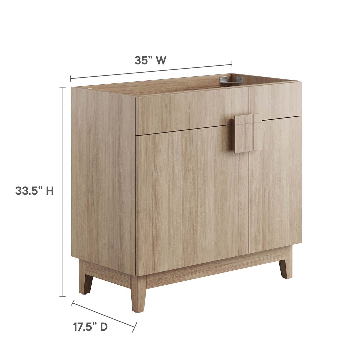 Miles 36” Bathroom Vanity Cabinet (Sink Basin Not Included)