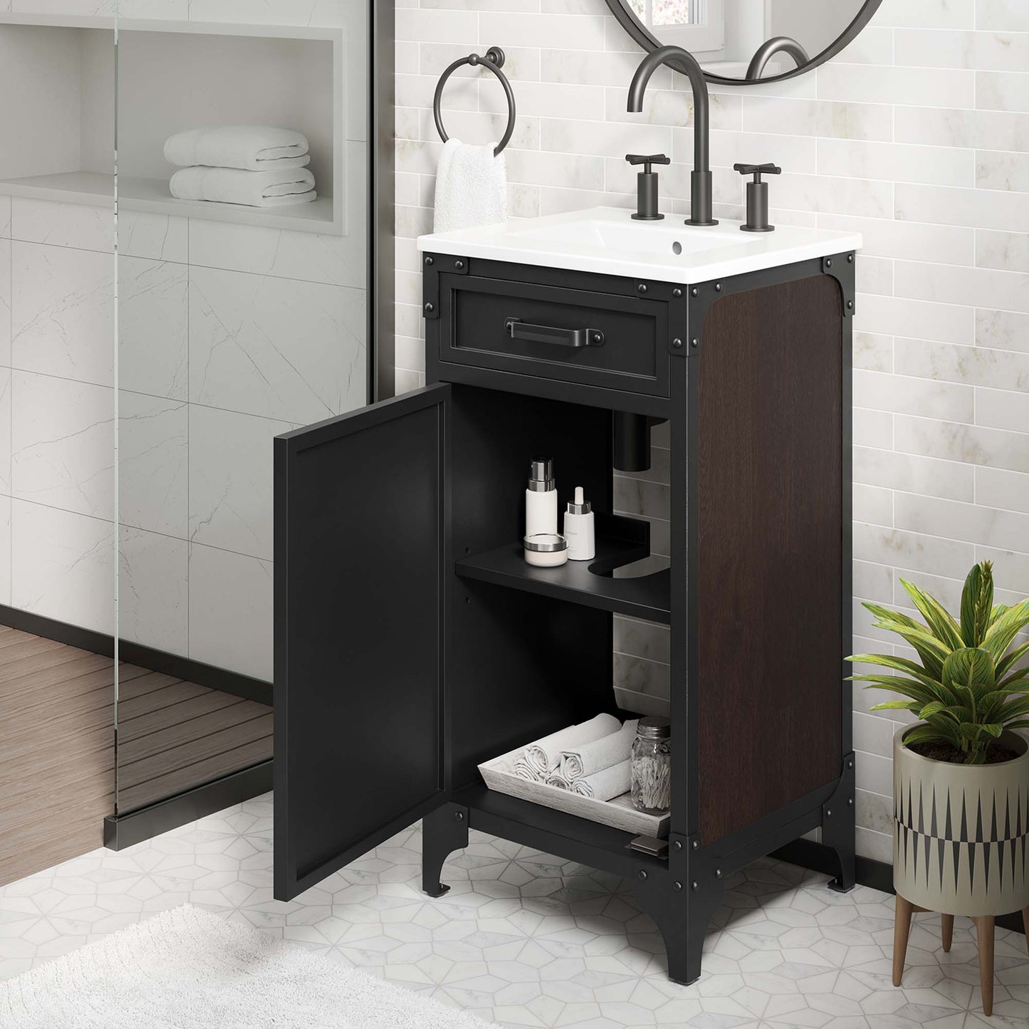 Steamforge 18" Bathroom Vanity