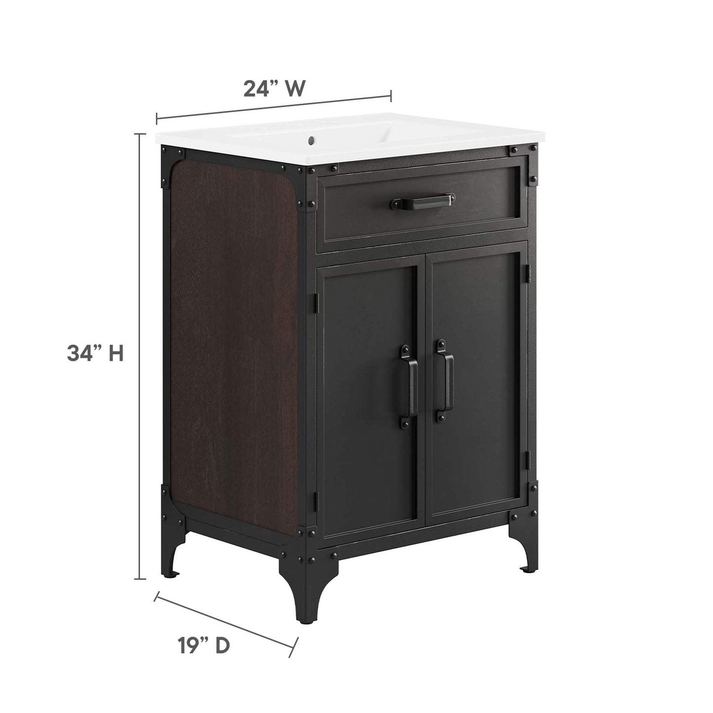 Steamforge 24" Bathroom Vanity