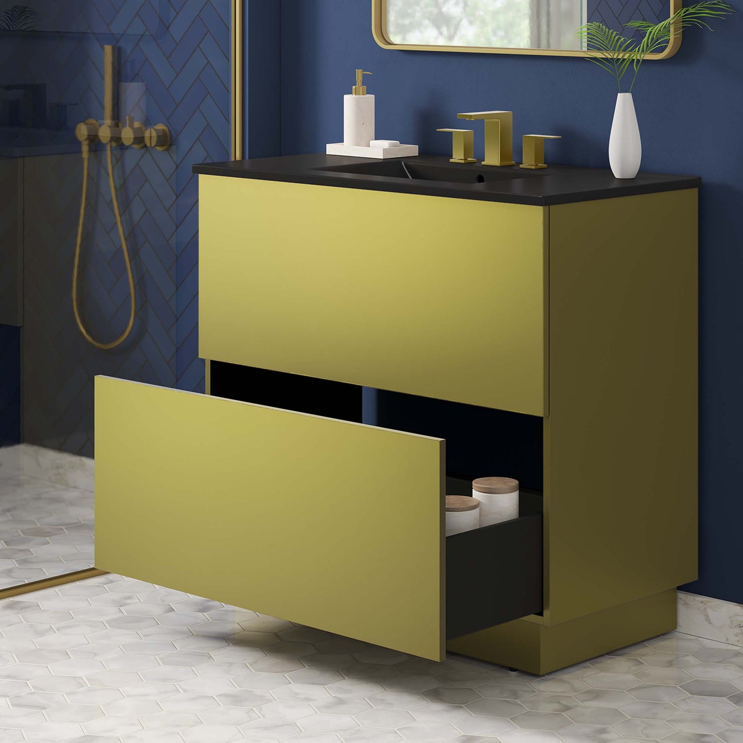 Mueble de baño Quantum de 36" de Modway