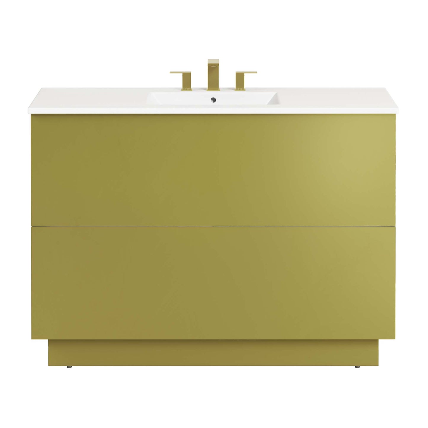 Mueble de baño con lavabo individual Quantum de 48" de Modway