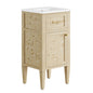 Elysian 18" Wood Bathroom Vanity