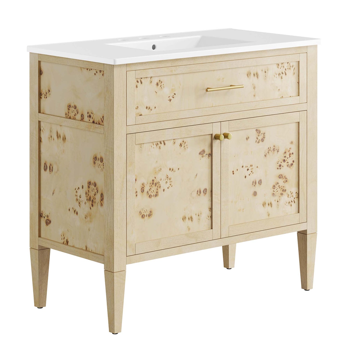 Elysian 36" Wood Bathroom Vanity